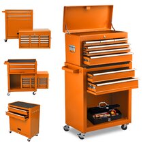 Orange tool deals box for trucks